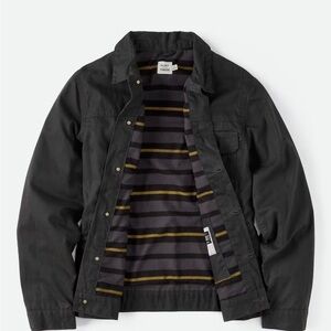 Flint and Tinder Flannel-Lined Waxed Trucker Jacket